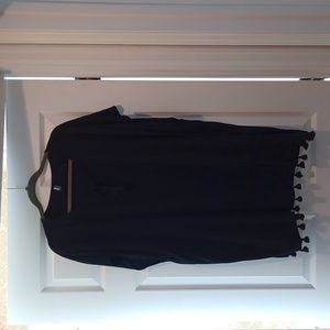 DKNY deep black swim cover up. Size S/M but runs a little large.